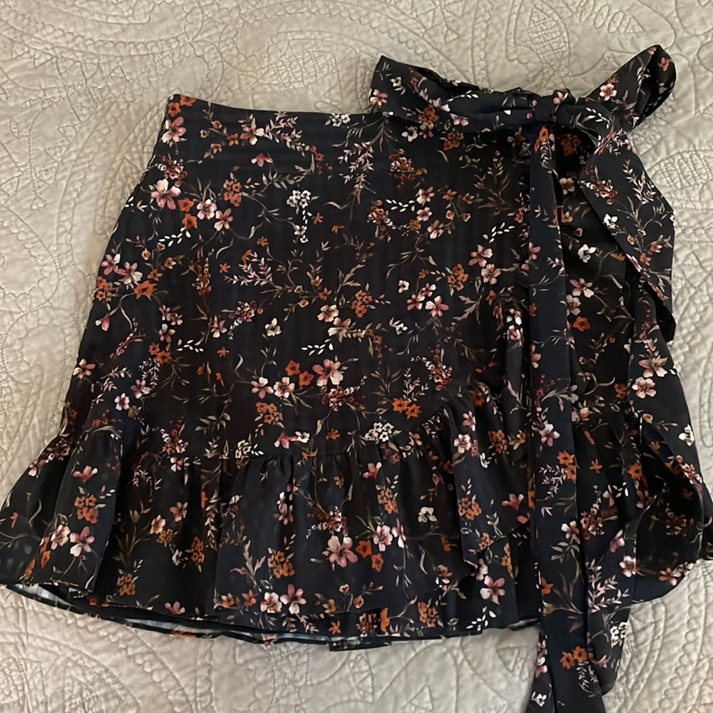 Tularosa Maida ruffle skirt floral